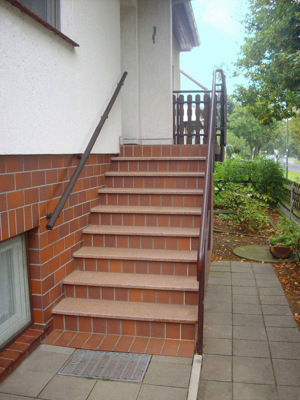 mehrstufige Podest Treppe